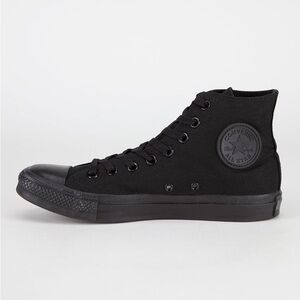 Converse Chuck Taylor All Black Canvas Sneakers